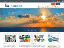 Tablet Screenshot of ispelearning.net